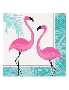 Guardanapos Flamingos Rosa 